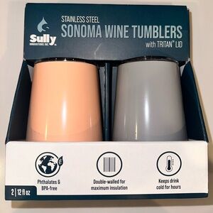 Sully Sonoma Wine Tumblers Set